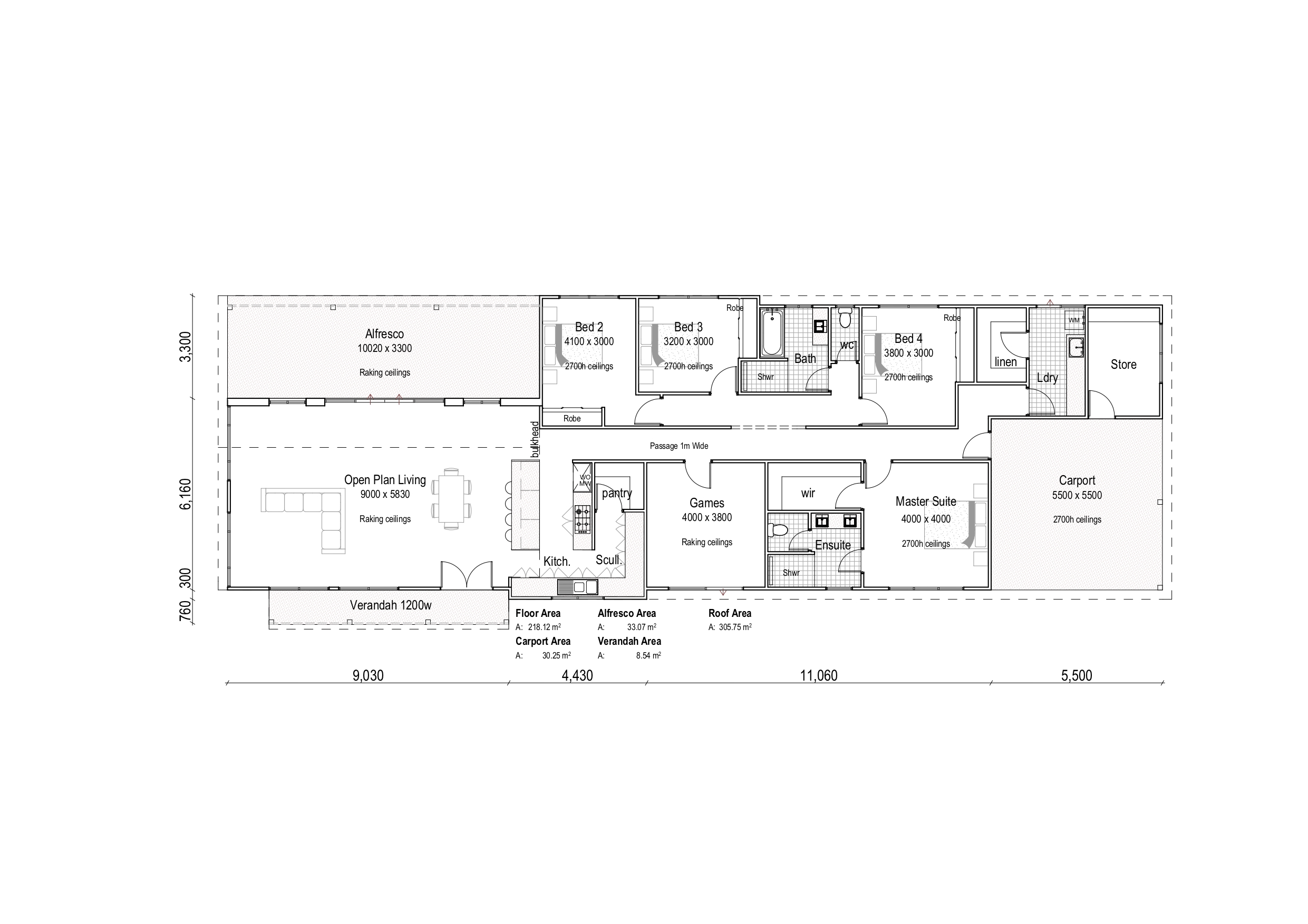 Narrikup Floor Plan